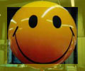 Smiley Face 6 ft advertising balloon