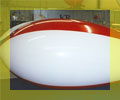 14 ft advertising blimp red and white color